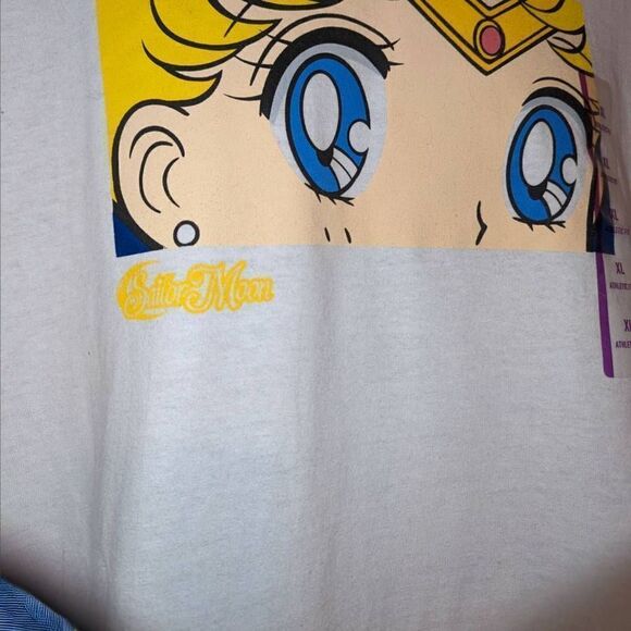 SAILOR moon her eyes officially licensed oversized men's graphic t-shirt XL - Picture 2 of 6